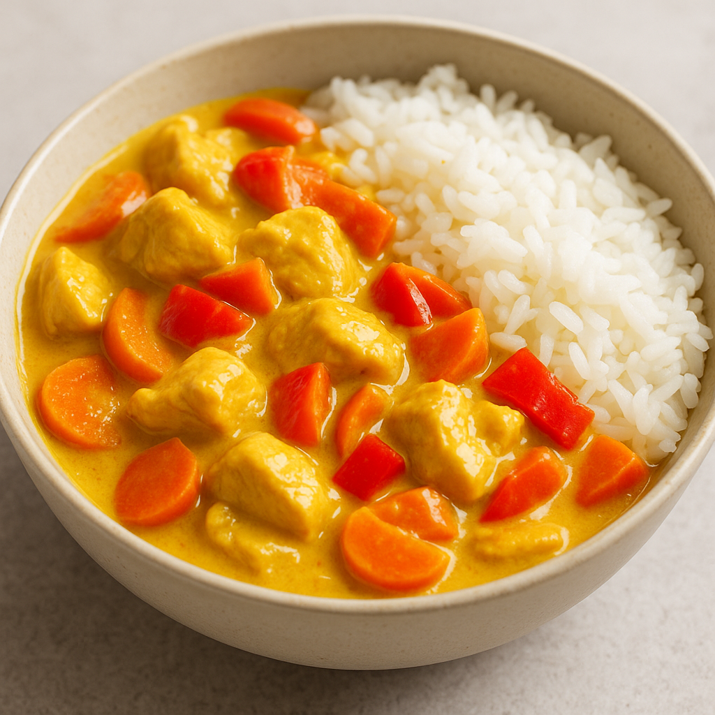 Chicken curry coconut